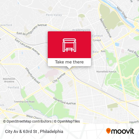 Mapa de City Av & 63rd St