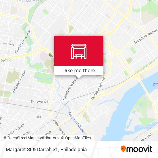 Mapa de Margaret St & Darrah St