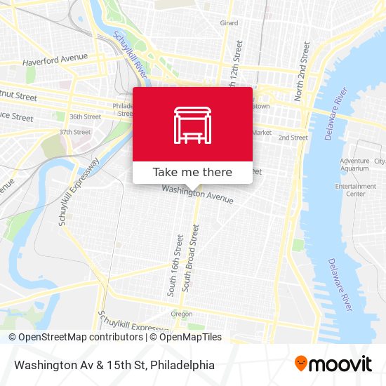 Mapa de Washington Av & 15th St