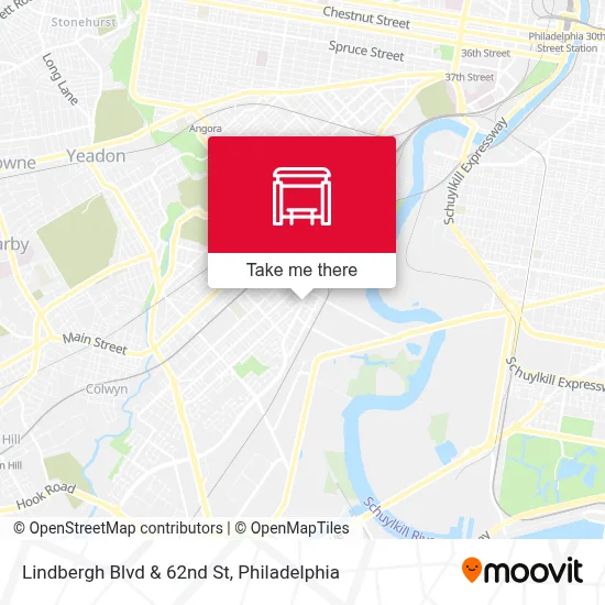 Lindbergh Blvd & 62nd St map