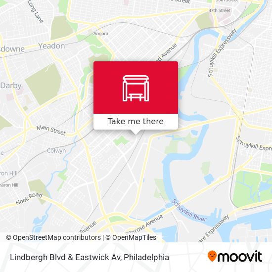 Lindbergh Blvd & Eastwick Av map