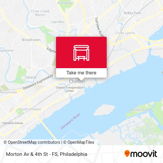 Morton Av & 4th St - FS map
