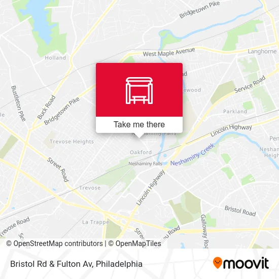 Bristol Rd & Fulton Av map