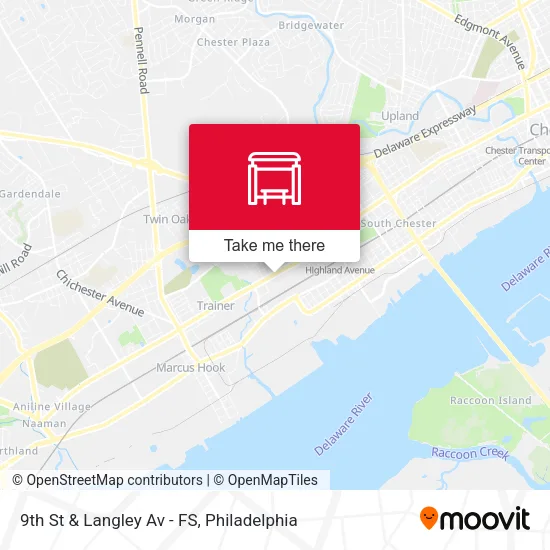 9th St & Langley Av - FS map