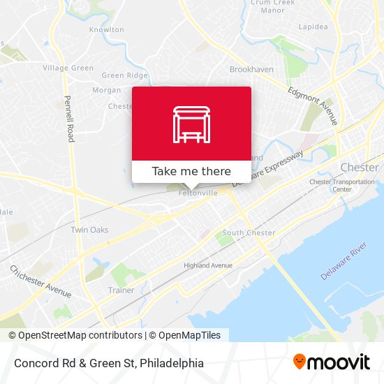 Mapa de Concord Rd & Green St