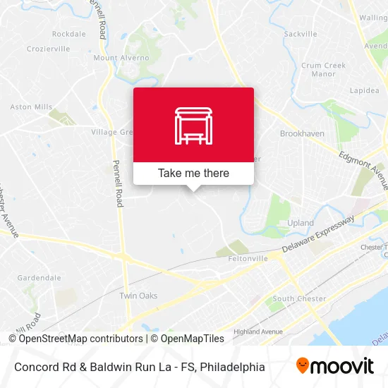 Concord Rd & Baldwin Run La - FS map