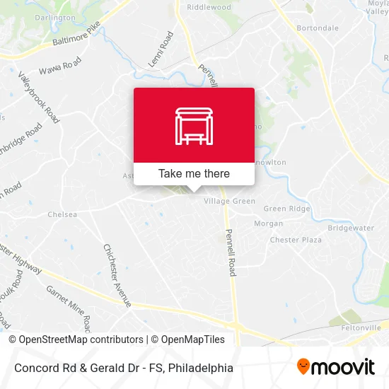 Mapa de Concord Rd & Gerald Dr - FS
