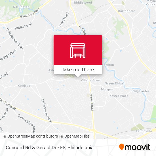 Concord Rd & Gerald Dr - FS map