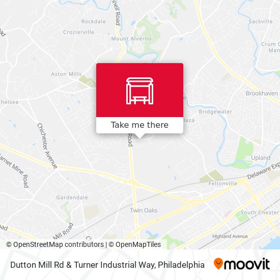 Mapa de Dutton Mill Rd & Turner Industrial Way