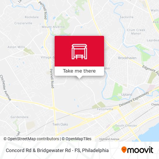 Mapa de Concord Rd & Bridgewater Rd - FS