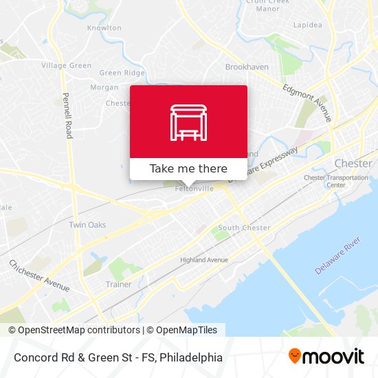 Mapa de Concord Rd & Green St - FS