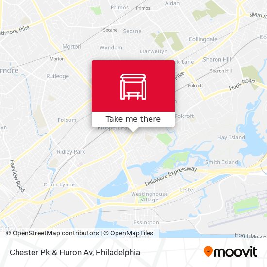 Mapa de Chester Pk & Huron Av