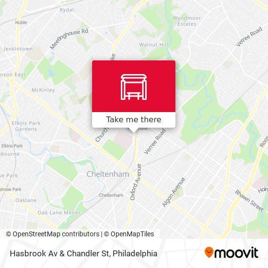 Mapa de Hasbrook Av & Chandler St