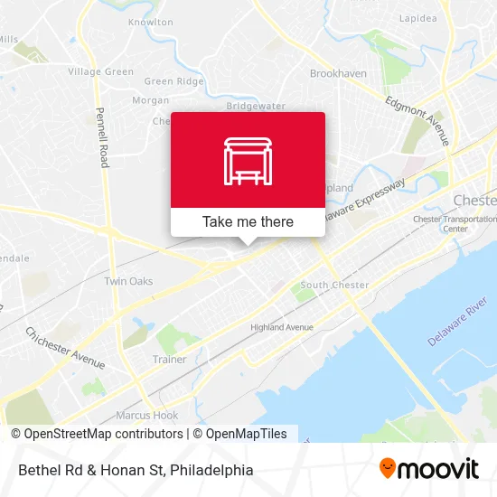 Bethel Rd & Honan St map