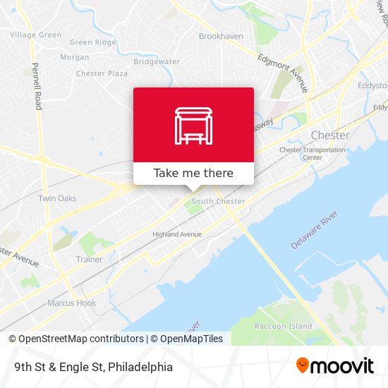 Mapa de 9th St & Engle St