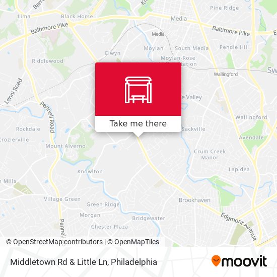 Mapa de Middletown Rd & Little Ln