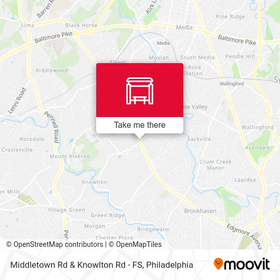Middletown Rd & Knowlton Rd - FS map