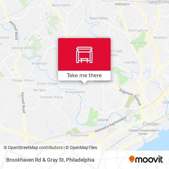 Mapa de Brookhaven Rd & Gray St