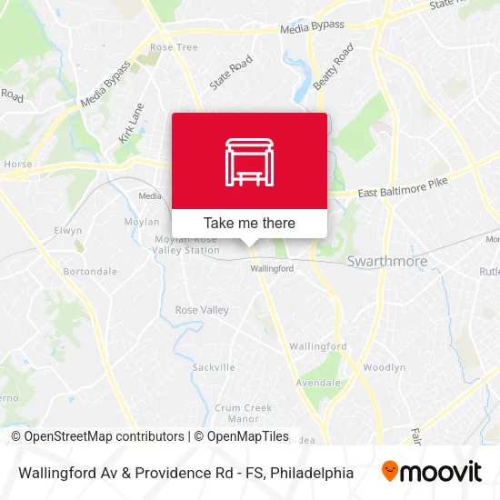 Wallingford Av & Providence Rd - FS map