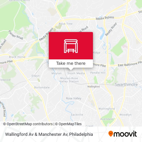 Mapa de Wallingford Av & Manchester Av