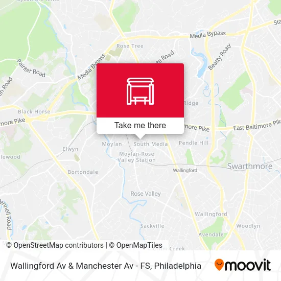 Wallingford Av & Manchester Av - FS map