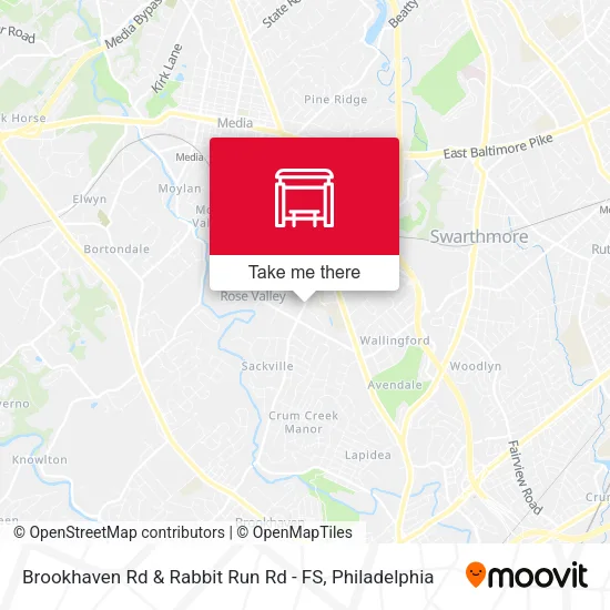 Brookhaven Rd & Rabbit Run Rd - FS map