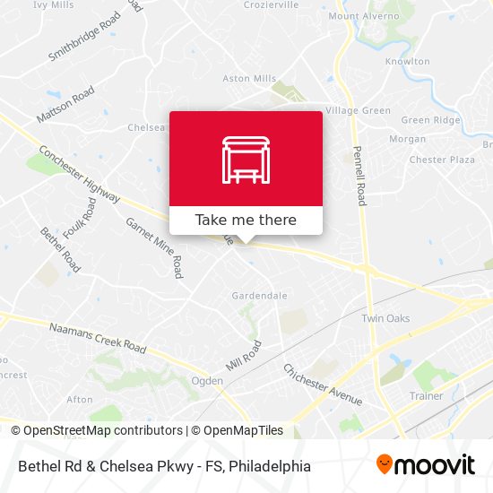 Bethel Rd & Chelsea Pkwy - FS map