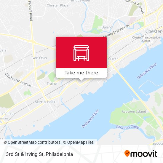 Mapa de 3rd St & Irving St