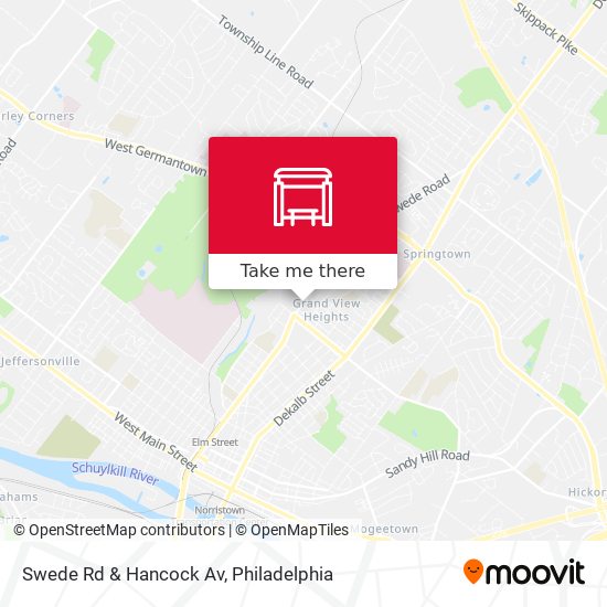 Mapa de Swede Rd & Hancock Av