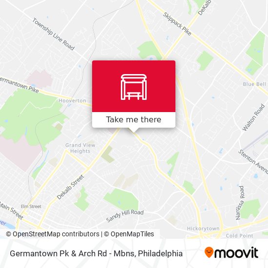 Mapa de Germantown Pk & Arch Rd - Mbns