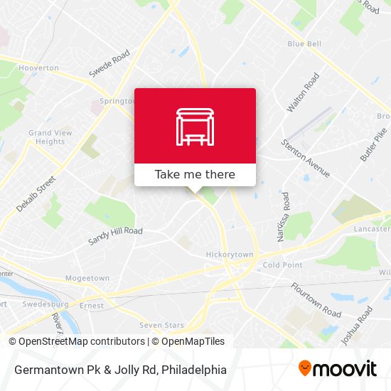 Mapa de Germantown Pk & Jolly Rd