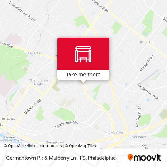 Mapa de Germantown Pk & Mulberry Ln - FS