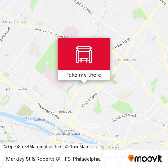 Markley St & Roberts St - FS map