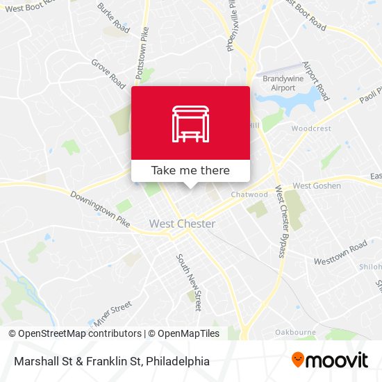 Mapa de Marshall St & Franklin St