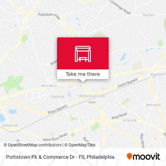 Mapa de Pottstown Pk & Commerce Dr - FS
