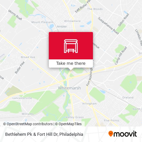 Mapa de Bethlehem Pk & Fort Hill Dr