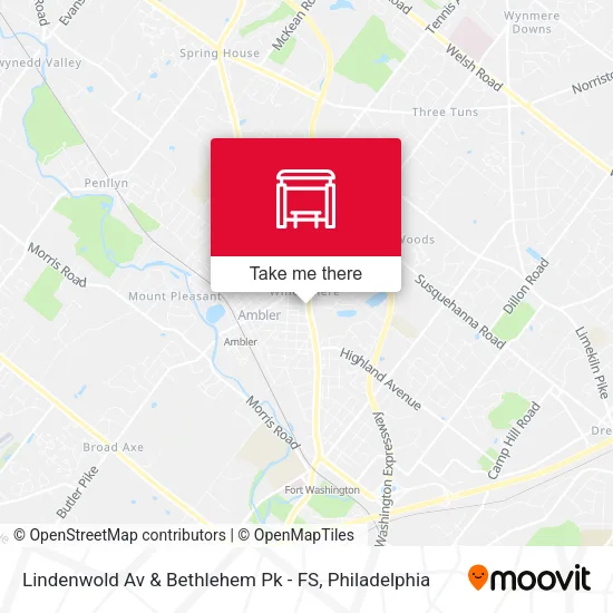 Lindenwold Av & Bethlehem Pk - FS map