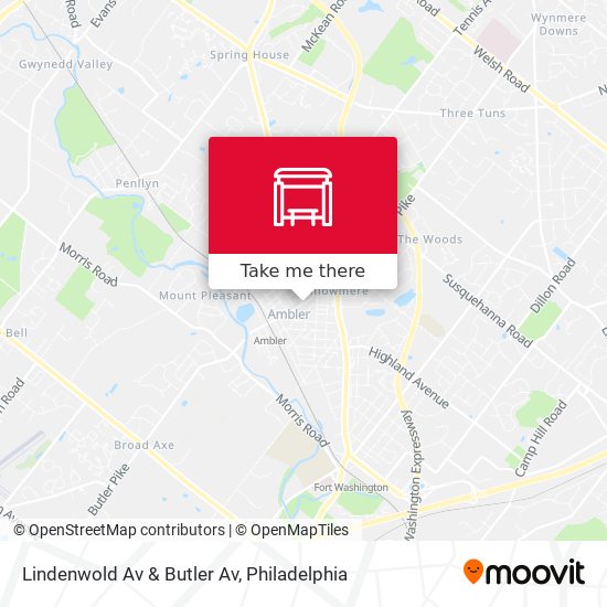 Lindenwold Av & Butler Av map