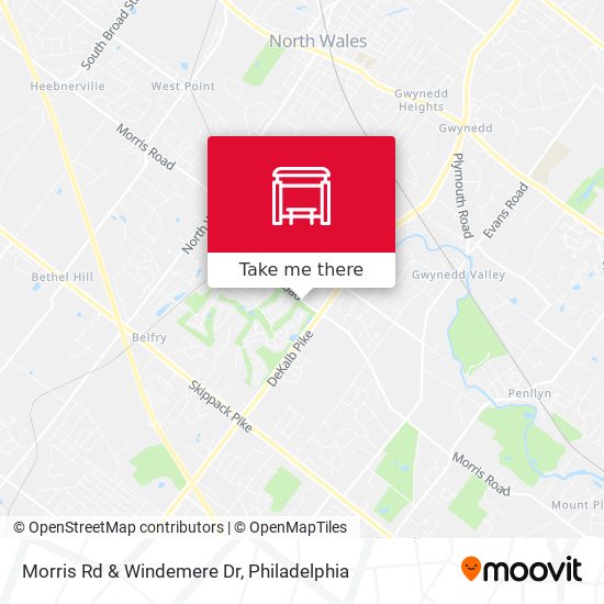 Mapa de Morris Rd & Windemere Dr
