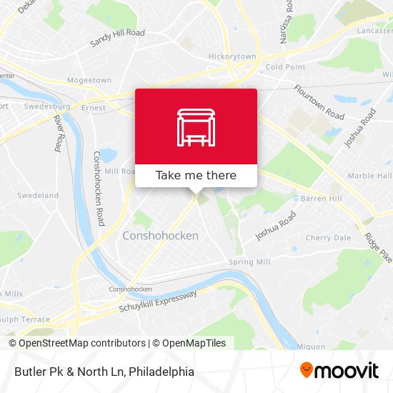 Mapa de Butler Pk & North Ln