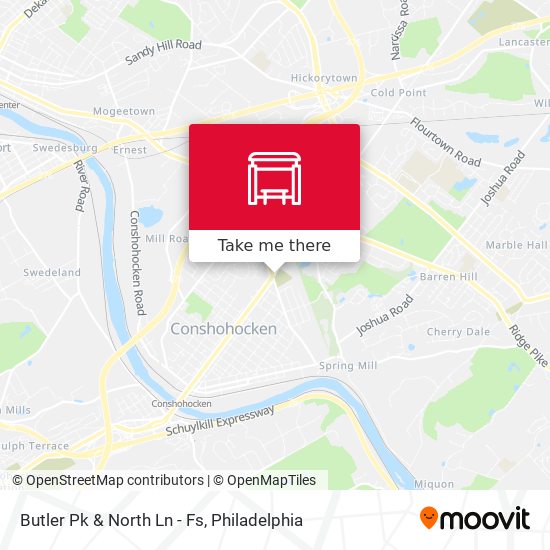 Butler Pk & North Ln - Fs map