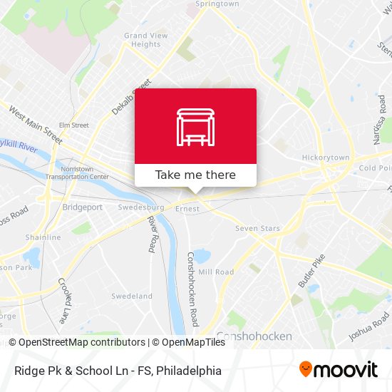 Ridge Pk & School Ln - FS map