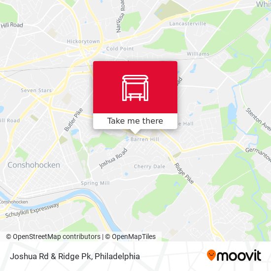 Mapa de Joshua Rd & Ridge Pk