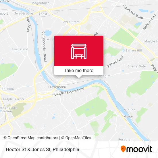 Hector St & Jones St map