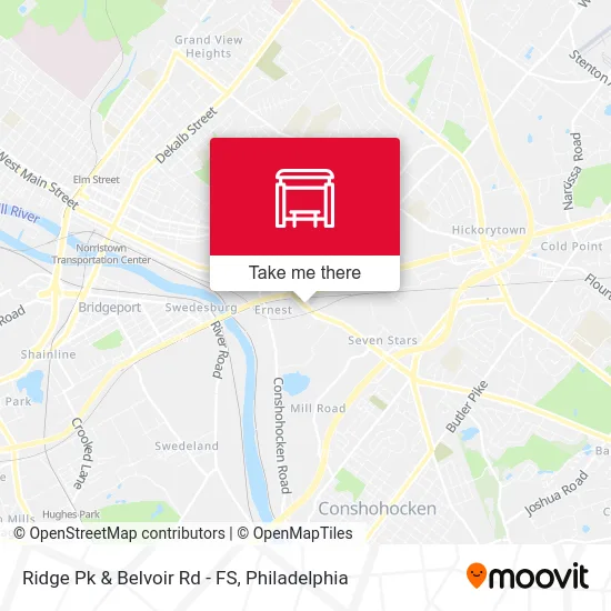 Mapa de Ridge Pk & Belvoir Rd - FS