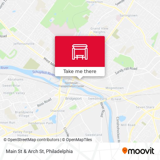 Mapa de Main St & Arch St