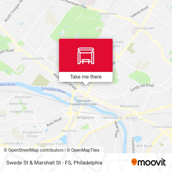 Swede St & Marshall St - FS map