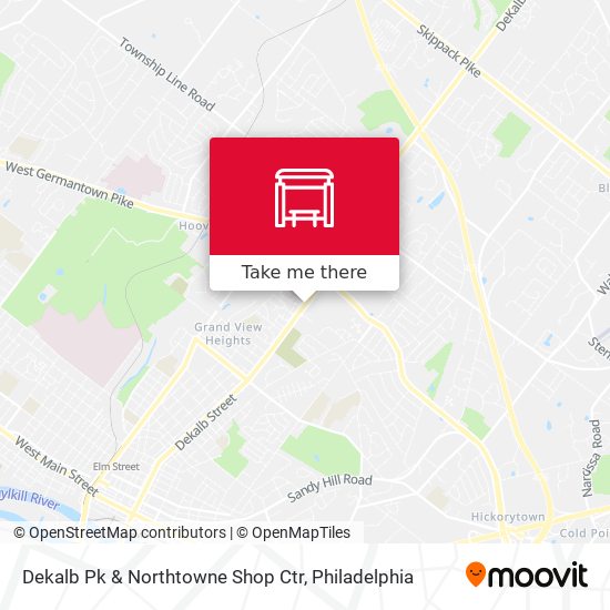 Dekalb Pk & Northtowne Shop Ctr map