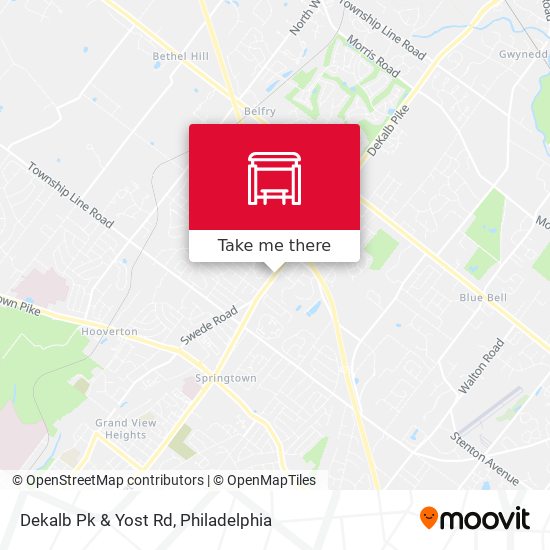 Mapa de Dekalb Pk & Yost Rd