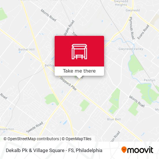 Mapa de Dekalb Pk & Village Square - FS